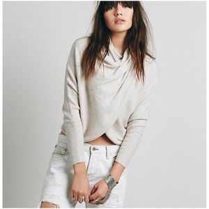 Free people sugar wrap sweater